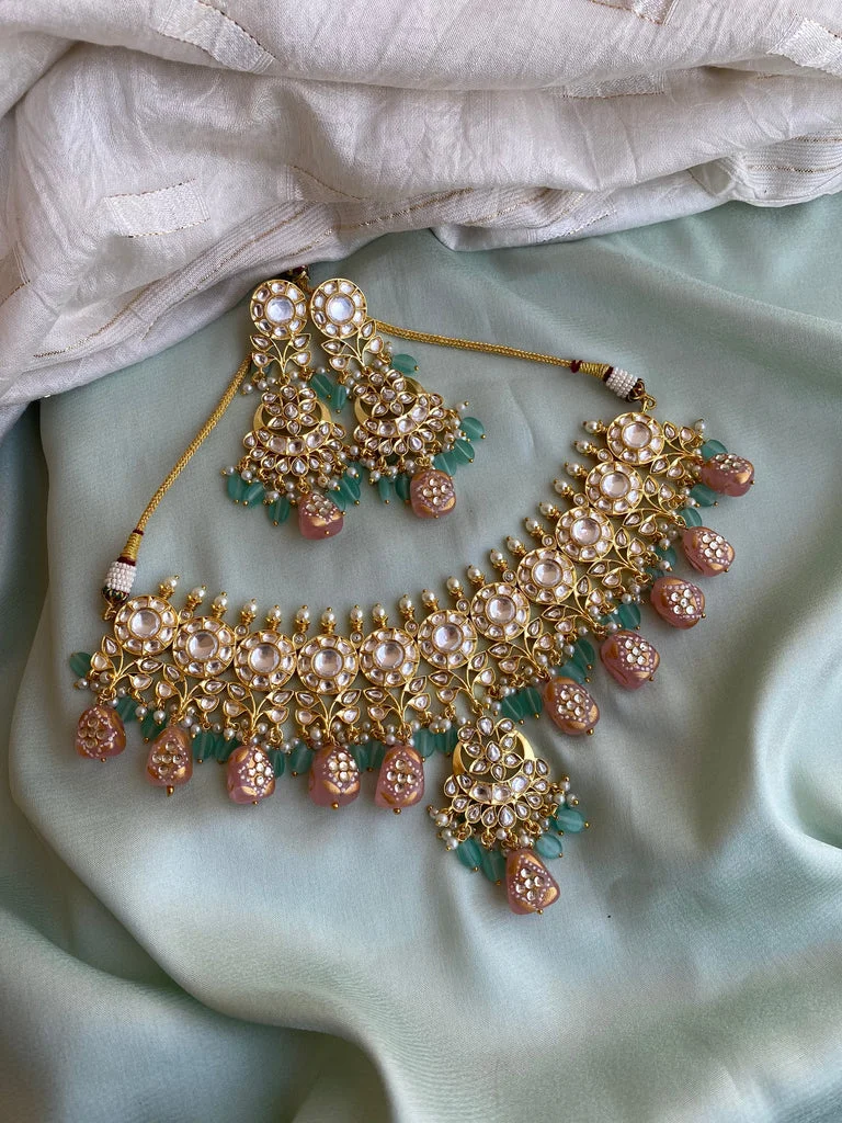 Pure Jadau Kundan Necklace set